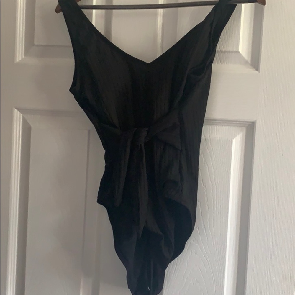Black One piece Swim Suit